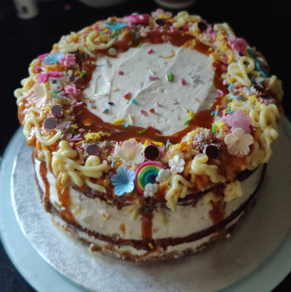 White Chocolate-Infused Celebration Cake