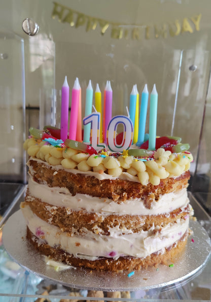White Chocolate-Infused Celebration Cake