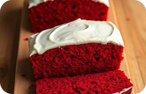 Red Velvet Loaf Cake